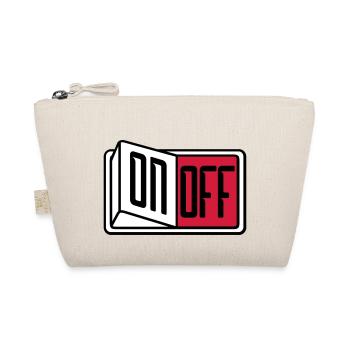 off on switch button button turn off - Organic Pouch - nature - Front