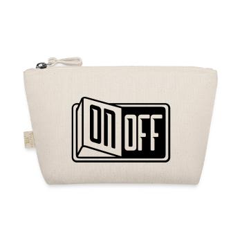 turn off off on switch button switch on - Organic Pouch - nature - Front