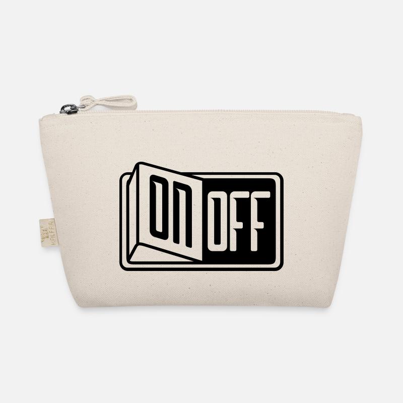 turn off off on switch button switch on Organic Pouch