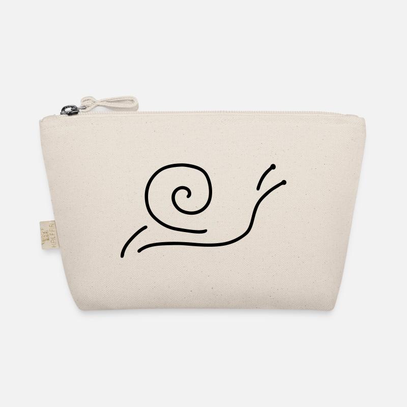 schnecke mit haus Bio-Täschchen