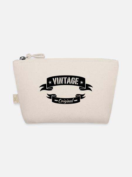 vintage - Bio-Täschchen - Natur