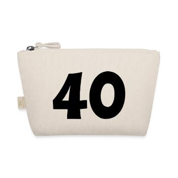 40 - Bio-Täschchen - Natur - Vorne