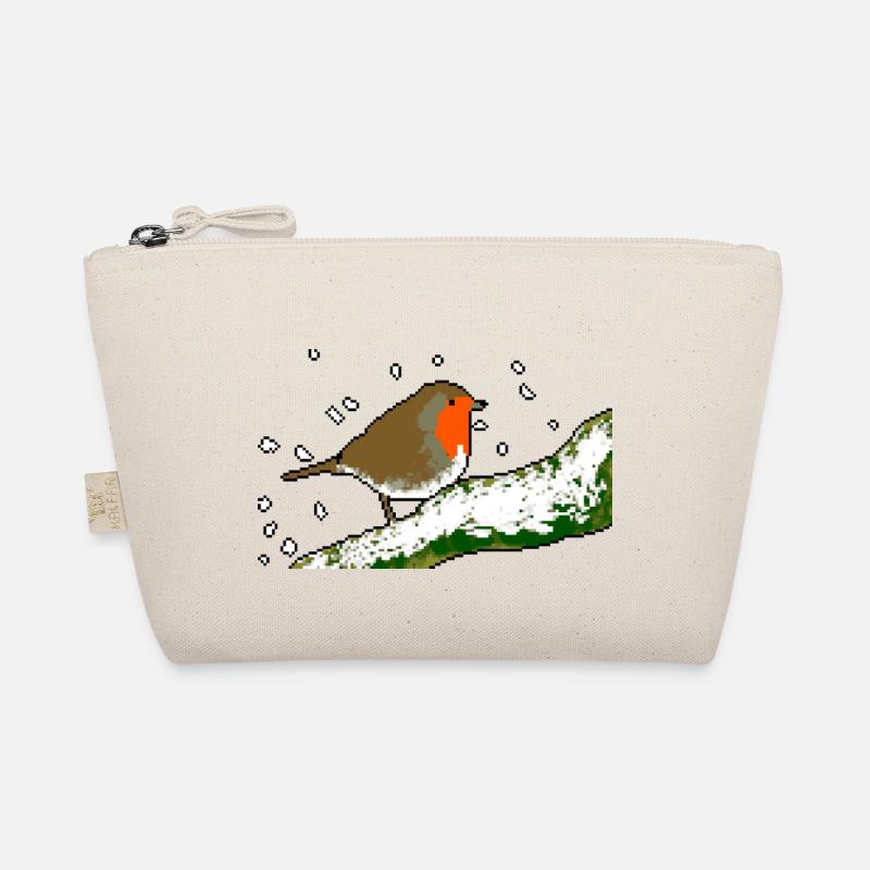 Pixel neige hiver robin Trousse biologique