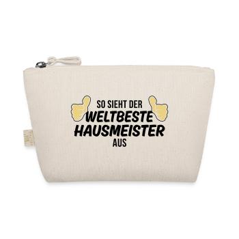 der weltbeste hausmeister - Bio-Täschchen - Natur - Vorne
