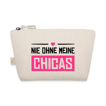 nie ohne meine chicas - Bio-Täschchen - Natur - Vorne