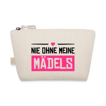 nie ohne meine mädels - Bio-Täschchen - Natur - Vorne