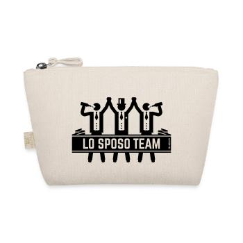 The Groom Team (stag / wedding party) - Organic Pouch - nature - Front