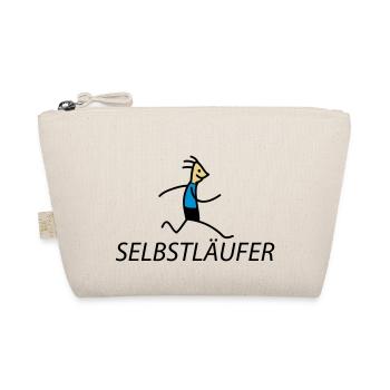 Selbstläufer (b) - Bio-Täschchen - Natur - Vorne