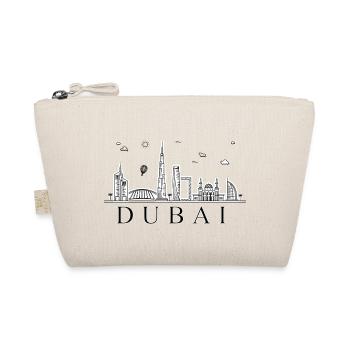 Dubai skyline city landmark emirate gift - Organic Pouch - nature - Front