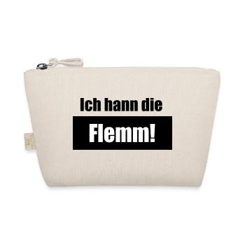  Saarländisch Dialekt T-shirt Saarland - Bio-Täschchen - Natur - Vorne