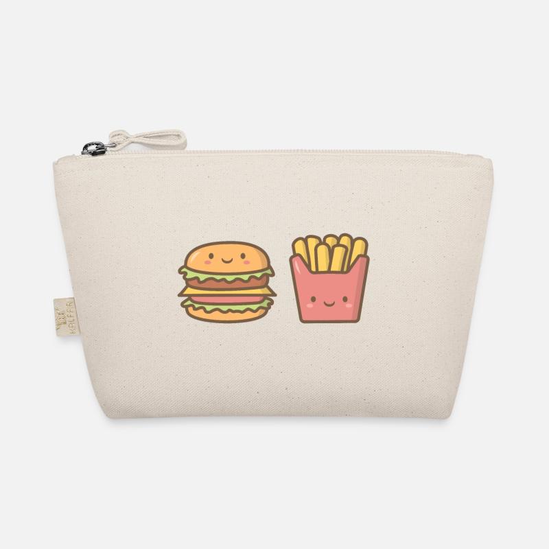 Burger mignon et frites, parfaits ensemble Trousse biologique