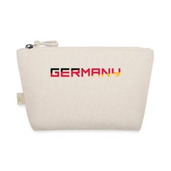 Team Germany Germany Colors Black Red Gold G - Organic Pouch - nature - Front