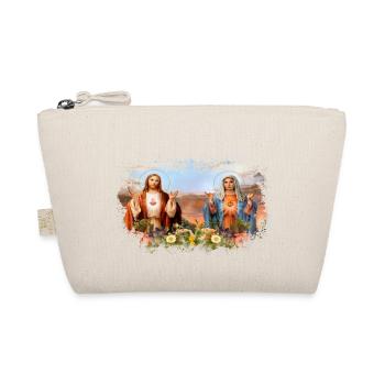 Holly Mary Maria Madonna Mariana Virgin Mary - Organic Pouch - nature - Front