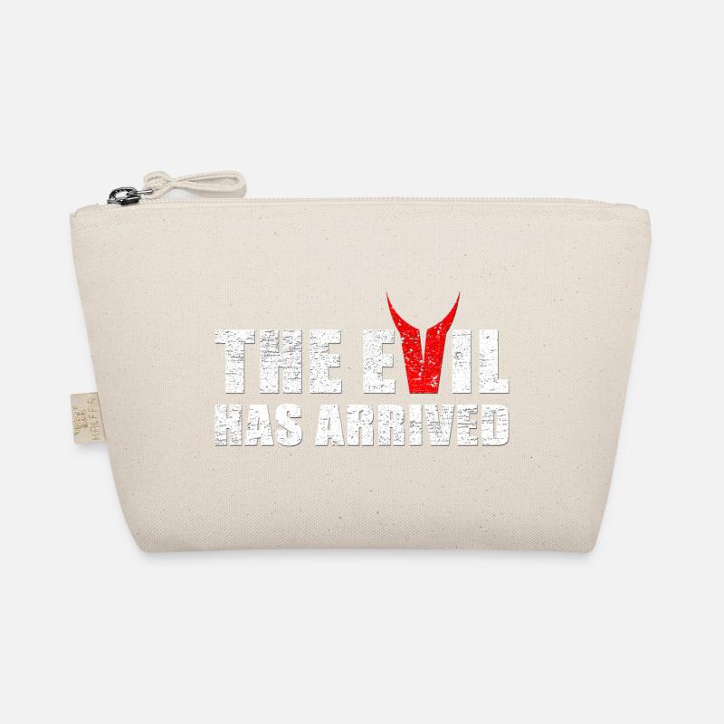 Evil has come with horns from the devil Organic Pouch
