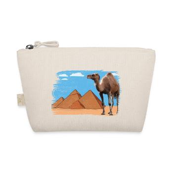 Chameau devant les pyramides - Trousse biologique - nature - Devant