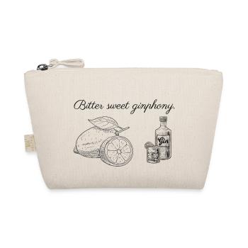 Bitter sweet ginphony. Für alle Ginfreunde. - Bio-Täschchen - Natur - Vorne