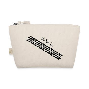 Tire tracks 4x4 - Organic Pouch - nature - Front