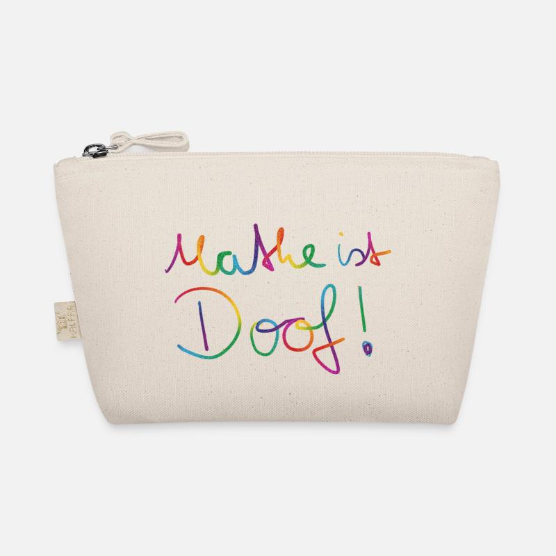 mathe is doof Organic Pouch