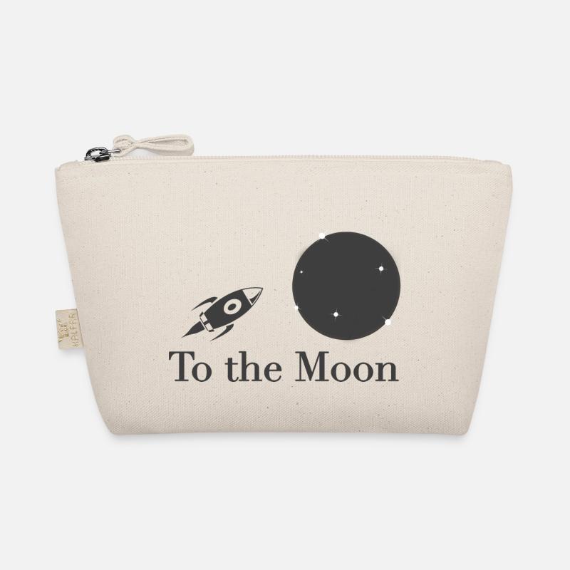 To the Moon - Diamond Hands - Krypto steigt Bio-Täschchen