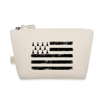 Drapeau Bretagne VINTAGE - Trousse biologique - nature - Devant