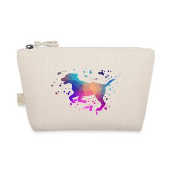 Dog pooch pet color - Organic Pouch - nature - Front