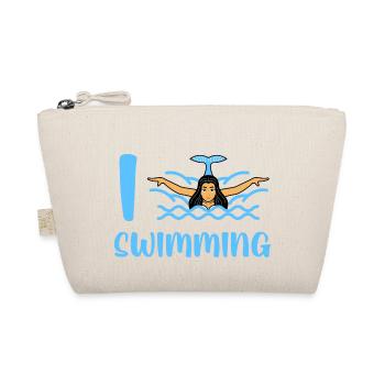J’aime nager, j’aime la natation, la piscine, la natation - Trousse biologique - nature - Devant