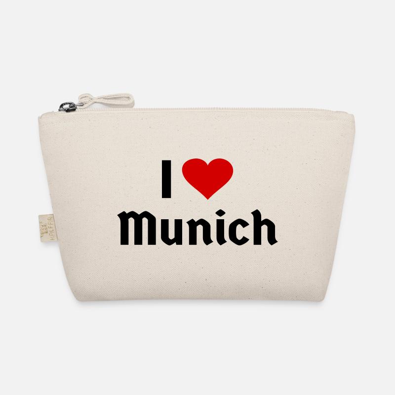 Ich liebe München Münchner Münchnerin Bio-Täschchen