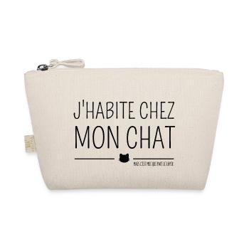 J'habite chez mon chat (mais...) - Trousse biologique - nature - Devant