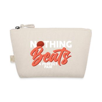 Nothing Beats A Perfect Pair Skeet Clay Shoot - Organic Pouch - nature - Front