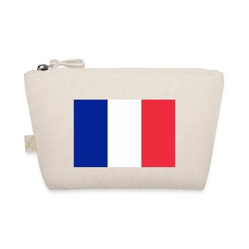 Drapeau français / French flag - Trousse biologique - nature - Devant