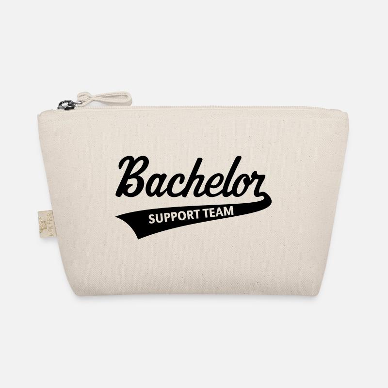 Bachelor Support Team (JGA / Schriftzug) Bio-Täschchen