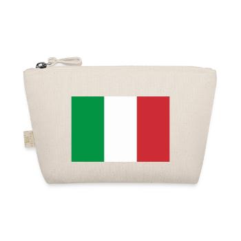 Flag Italy / Italian flag - Organic Pouch - nature - Front