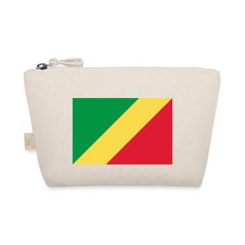Drapeau Congo / Congo flag - Trousse biologique - nature - Devant
