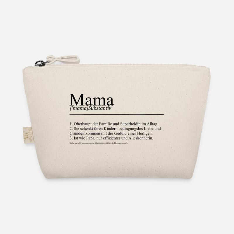 Mama lustige Definition Geschenk Muttertag Bio-Täschchen