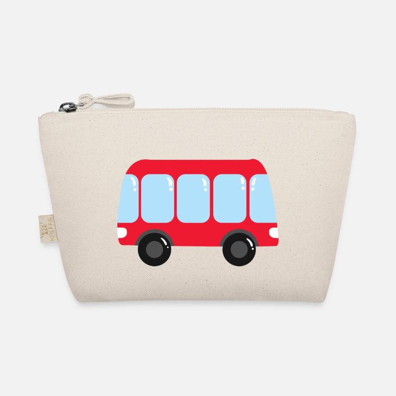 Bus Red Organic Pouch