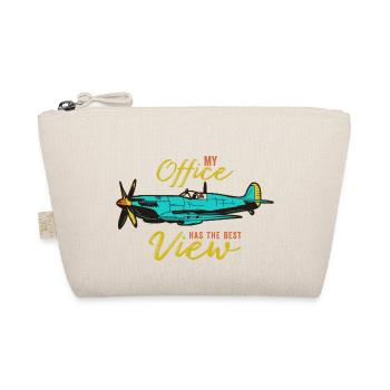 Mon bureau a la meilleure vue ! FlightLovers - Trousse biologique - nature - Devant