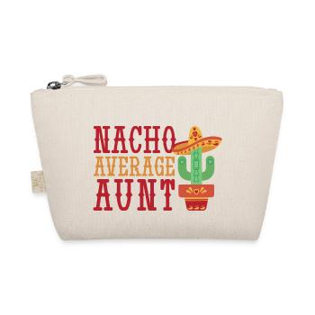 Nacho durchschnittliche Tante Nacho durchschnittli - Bio-Täschchen - Natur - Vorne