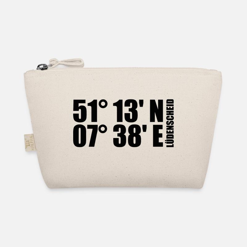 Lüdenscheid coordinates Organic Pouch