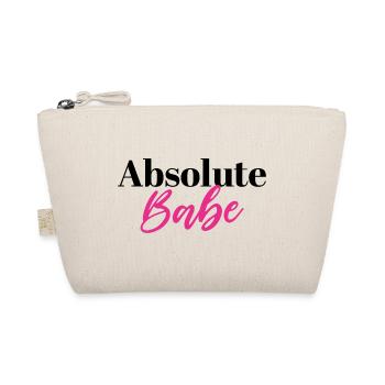 Absolutes Babe - Bio-Täschchen - Natur - Vorne
