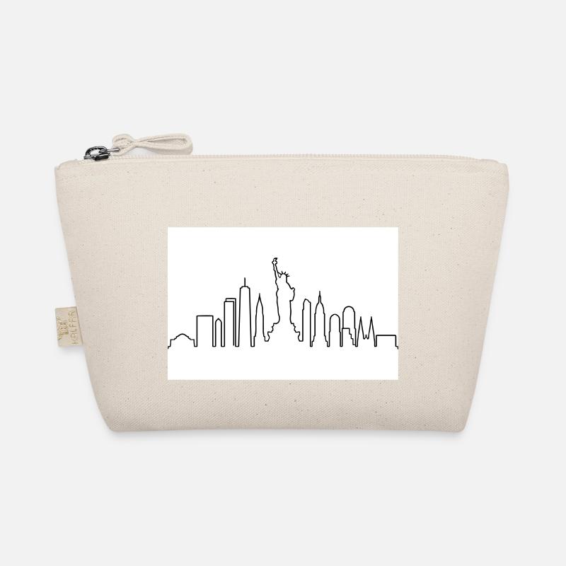 Skyline von NY - Bio-Täschchen - Natur