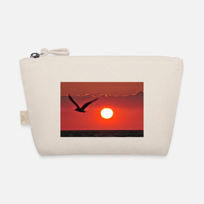 Abendrot mit Möwe Bio-Täschchen