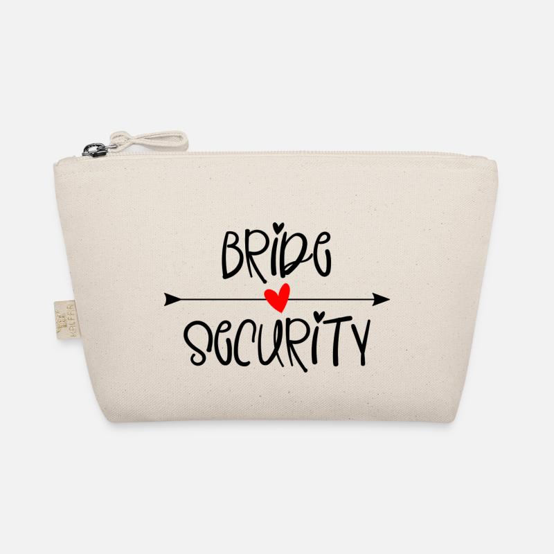 Bride Security - Bio-Täschchen - Natur