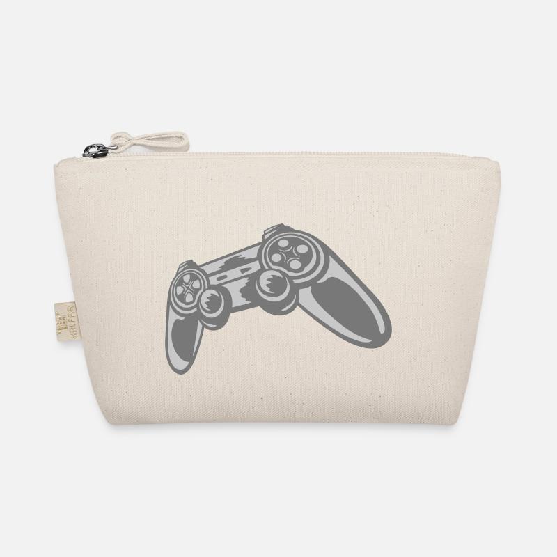 Gamer Console Retro Controller Organic Pouch