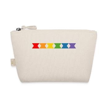 Rainbow diabolo - Organic Pouch - nature - Front