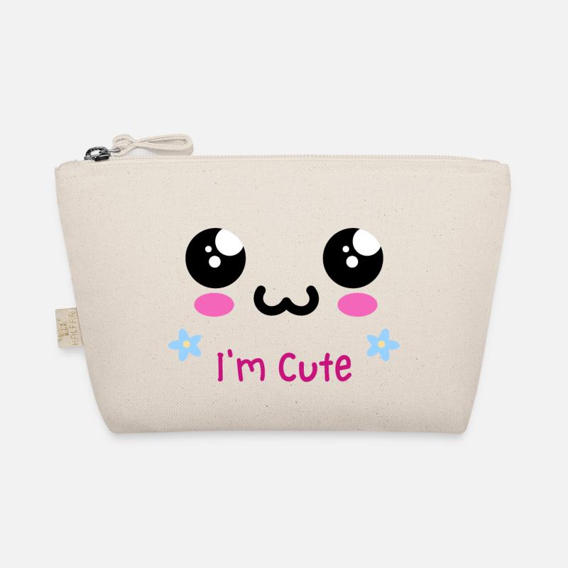 Cute Design - Bio-Täschchen - Natur