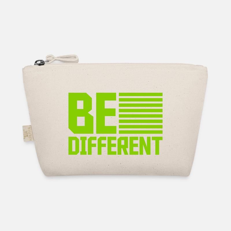 Soyez différent Logo Design Trousse biologique