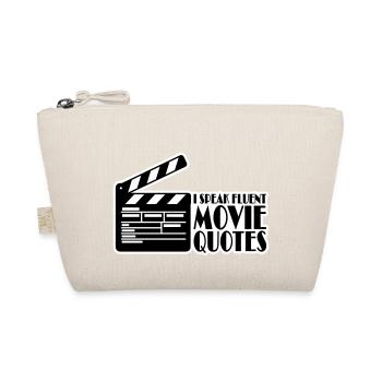 speak fluent movie quotes - Bio-Täschchen - Natur - Vorne