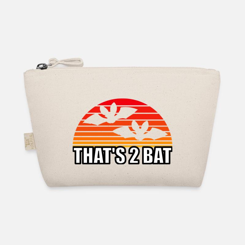 That's 2 Bat, Bat Pun Organic Pouch