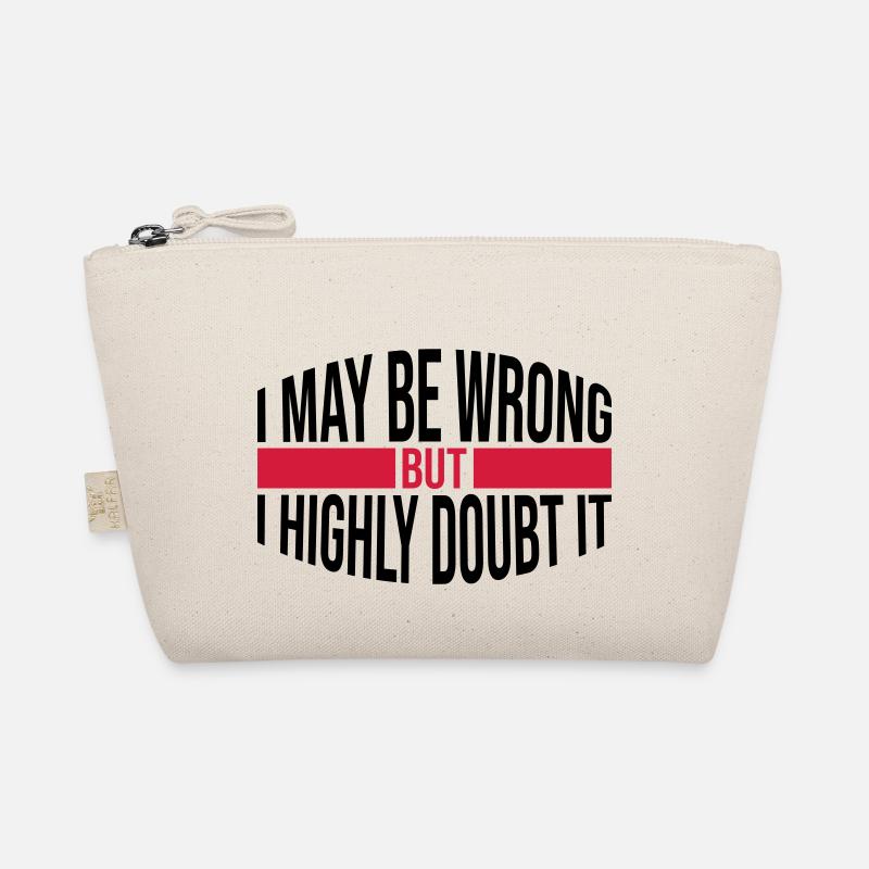 I may be wrong Bio-Täschchen