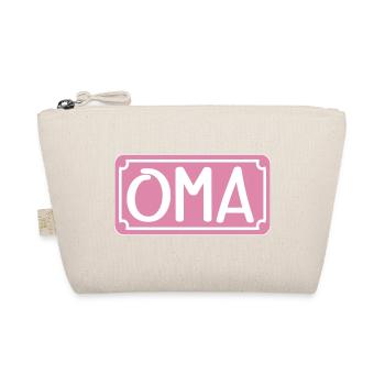 Dankeschön für OMA - GROßMAMA - Bio-Täschchen - Natur - Vorne